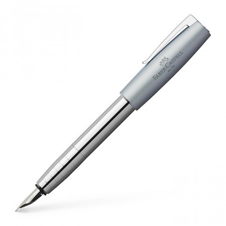 Loom Fountain Pen, Extra Fine, Metallic Light Blue